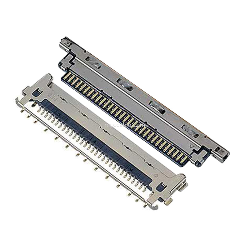 VS II 20846-020T 030T 040T 0,5 mm Abstand, Mikrokoaxialanschluss des Typs Horizontale Paarung