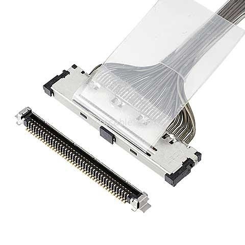 40P 20437 20438-040T-01 2496-040 20439-040E-01 Mikrokoaxialkabel Stecker Mikrokoaxialanschluss mit vertikaler Paarung