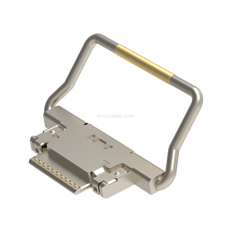 10p 20633-310T-01S Mikrokoaxialanschluss mit mechanischem Verschluss Stecker für Mikrokoaxialkabelmontage