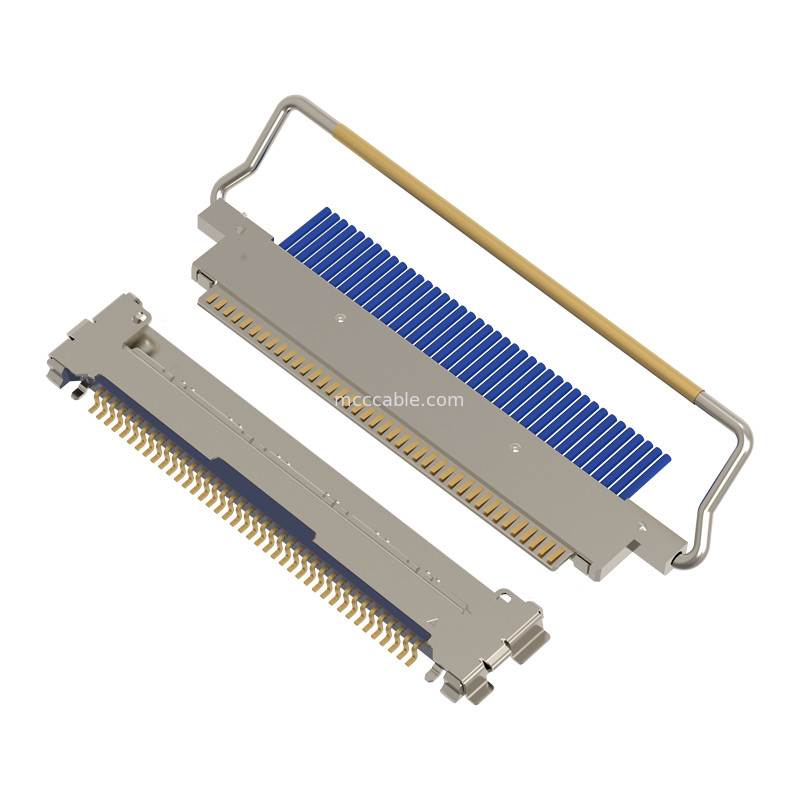 20633-240T-01S 0,4 mm Abstand, Horizontales Paarungstyp Mikrokoaxialanschluss