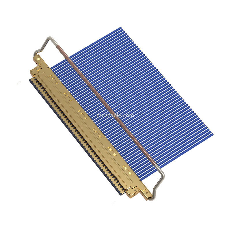 20453-250T-03S 50P 0,5 mm Abstand Horizontale Mikrokoaxialverbindung