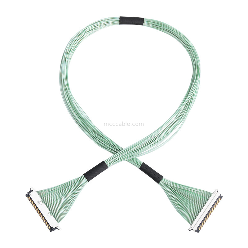 15pin Mikrokoaxialkabelmontage20345-015T-32R 0,4 mm Abstand Horizontale Paarung Mikrokoaxialkabelverbindung