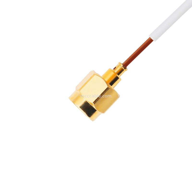 0,047 männlicher gerader Stecker Te 1996771-1 halb steifes Koaxialkabel 5G Sma zu Smpm-Buchse