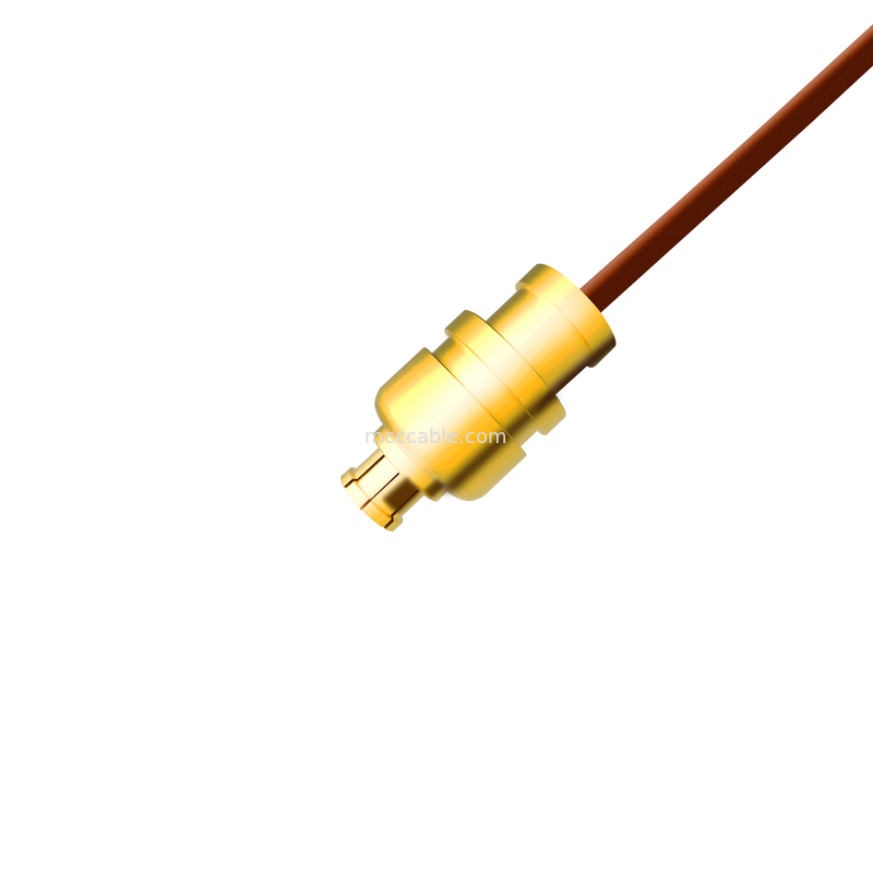 0,047 männlicher gerader Stecker Te 1996771-1 halb steifes Koaxialkabel 5G Sma zu Smpm-Buchse