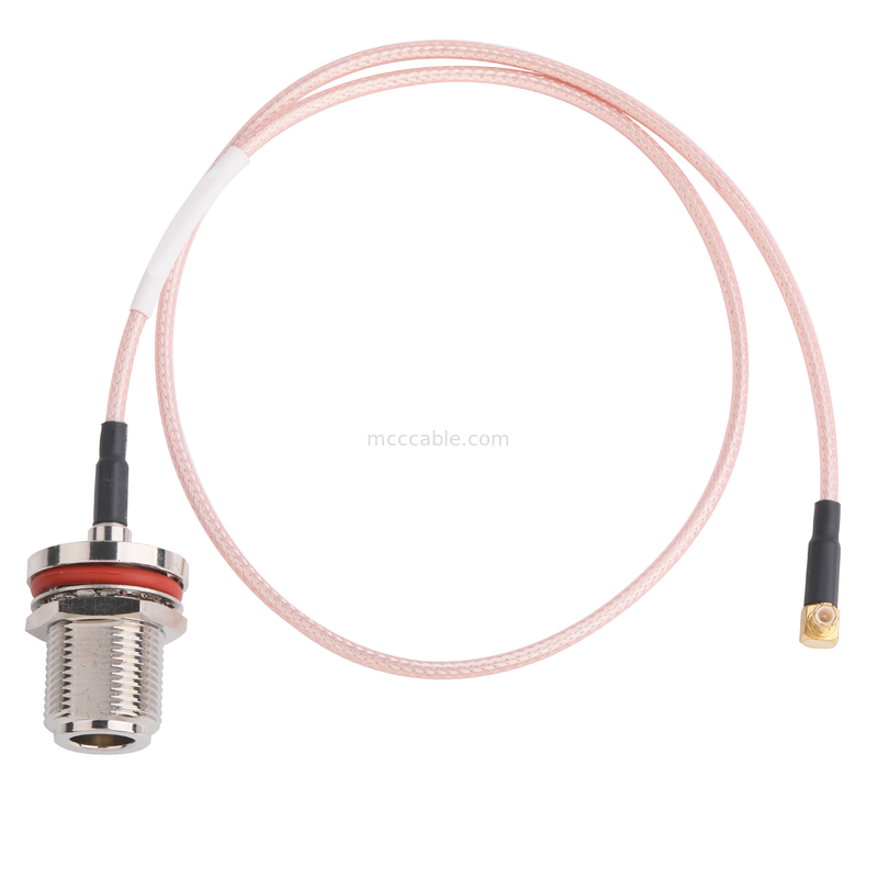 N-Art weibliches Koaxialstecker-Mini Straight-samtec hoher Geschwindigkeit Rfs Kabel