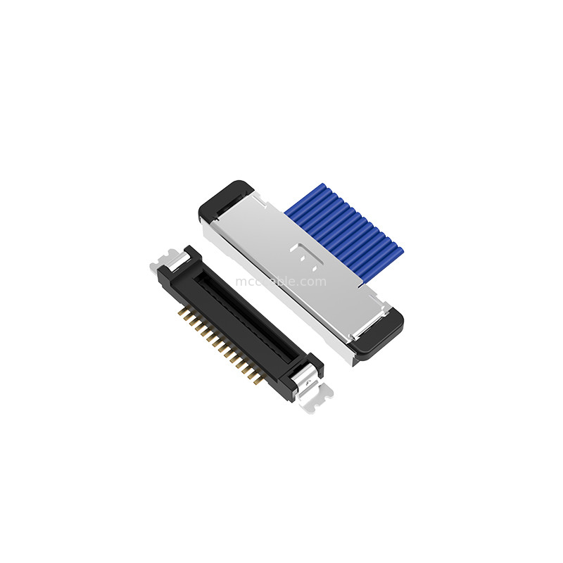 Mikrokoaxialkabel 20380 50P Steckverbinder 20380-050T-06 Lvds 0,4 mm Abstand