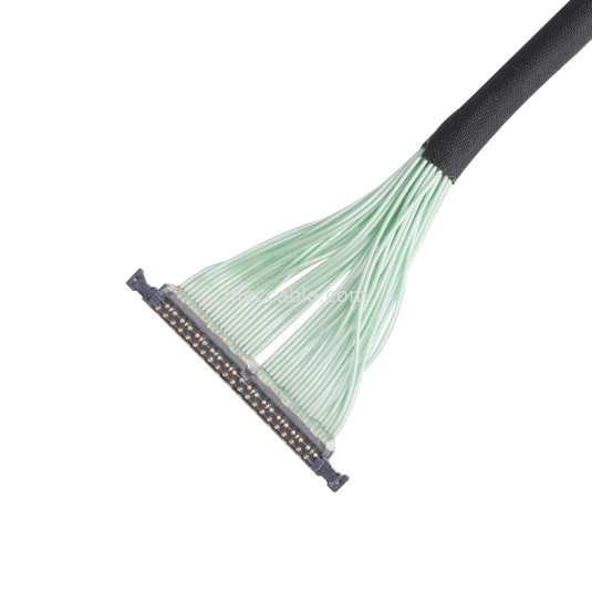 20496-040T-40 20497-040T-30 2679-040-10 20498-040E-41 40P LVDS Mikrokoaxialkabel