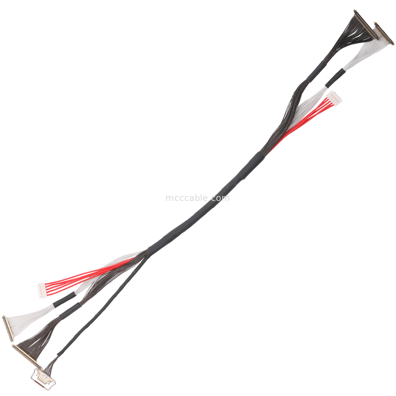Abstand 0,25 mm 20531-034T-01 bis 20633-210T-02S 0,25 mm Kabel anpassen