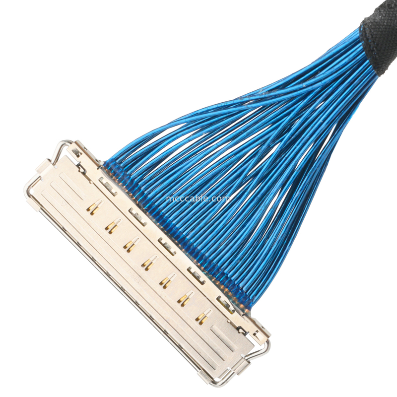 40P EDP Kabel 20679-040T-01 0.4mm Schrägkeitsort Horizontale Paarung Typ Anpassen OEM/ODM ROHS