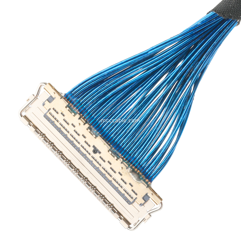 40P EDP Kabel 20679-040T-01 0.4mm Schrägkeitsort Horizontale Paarung Typ Anpassen OEM/ODM ROHS