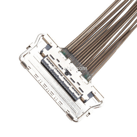 0.4mm Neigung LVDS lvds EDV-Kabel  20679-20p Mikro- Koaxial-Anzeigenverbindungsstück