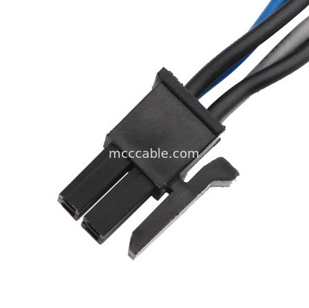 TE 2-520129-2 bis Mikro Molex 0430250408 passten die 3,0 Behälter-Doppelreihen-Drahtseil-Versammlung