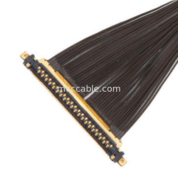 40P UL11130 46AWG Mikrokoaxialkabelanlage 20531-040t-02 IDC Forming OEM/ODM