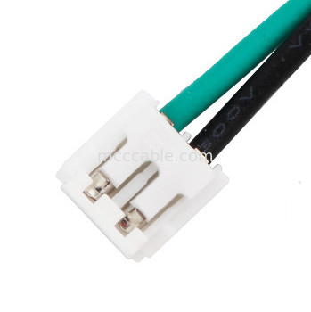 Kundenspezifische Kabelbaum-Neigung 2,5 JST HER-2 MX3.0 2P zu MOLEX 43645-0200