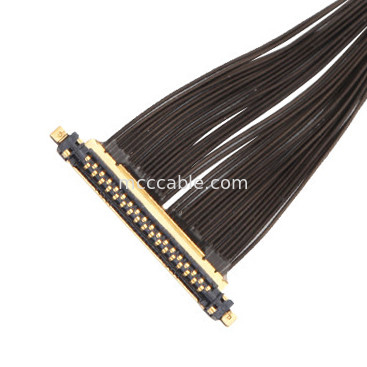 Mikrokoaxialkabel der Baureihe 20531 30P 20531-034T-02 bis 20531-034T-02 0,25 mm Schwung