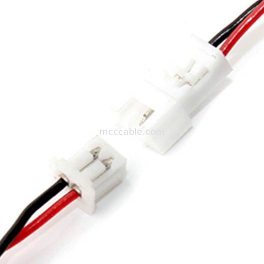 Kundenspezifischer Kabelbaum 2pin JST PH2.0 für elektrisches Fahrrad lvds Anzeigenverbindungsstück