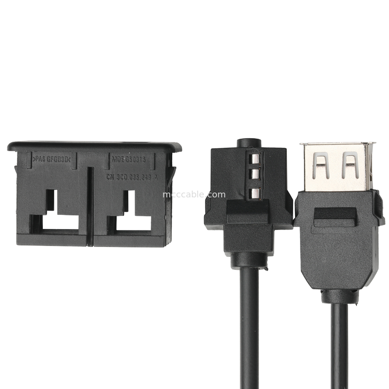 Erweiterungs-Kabel-Jacks 3.5mm ISOBUS männliche Zusatzstereolithographie für Sockel-Kabel O Jack USB