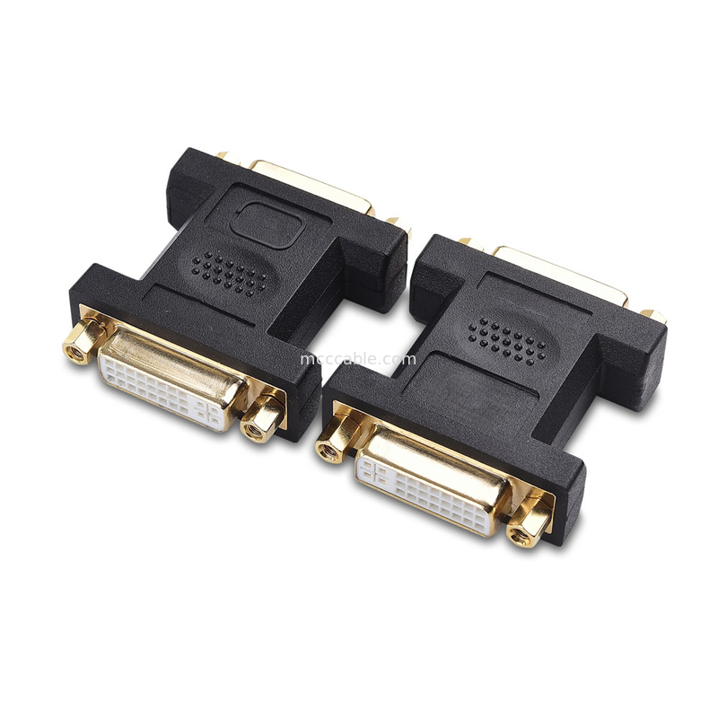 2 Paket Dvi Weibliche Kopplung Dual Link 24 + 5 Pin für LCD Kabel Anschluss