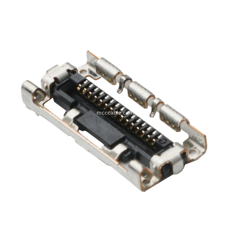 15 Pin  LVDS EDP DF36A-15S-0,4V Mikrokoaxialkabelverbindung
