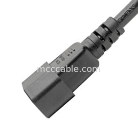 Anschlussadapter C14 zu C5 Stromanschluss 7a 250v 18 Awg