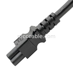 Anschlussadapter C14 zu C5 Stromanschluss 7a 250v 18 Awg