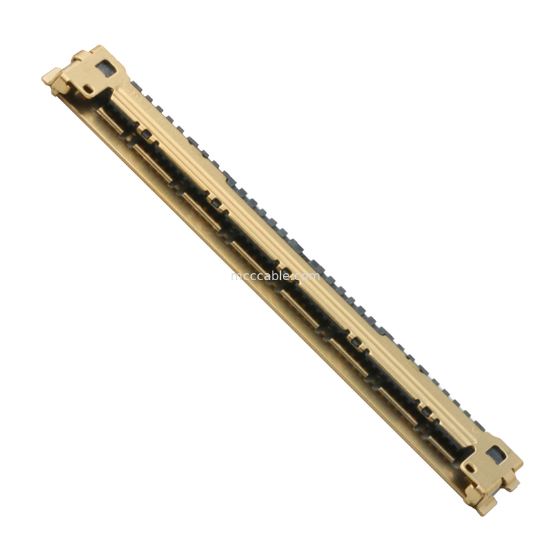 50-Pin-Mikro-Koaxial-Anschluss 0,4 mm Tonhöhe 20525-050e-02 Plattenende