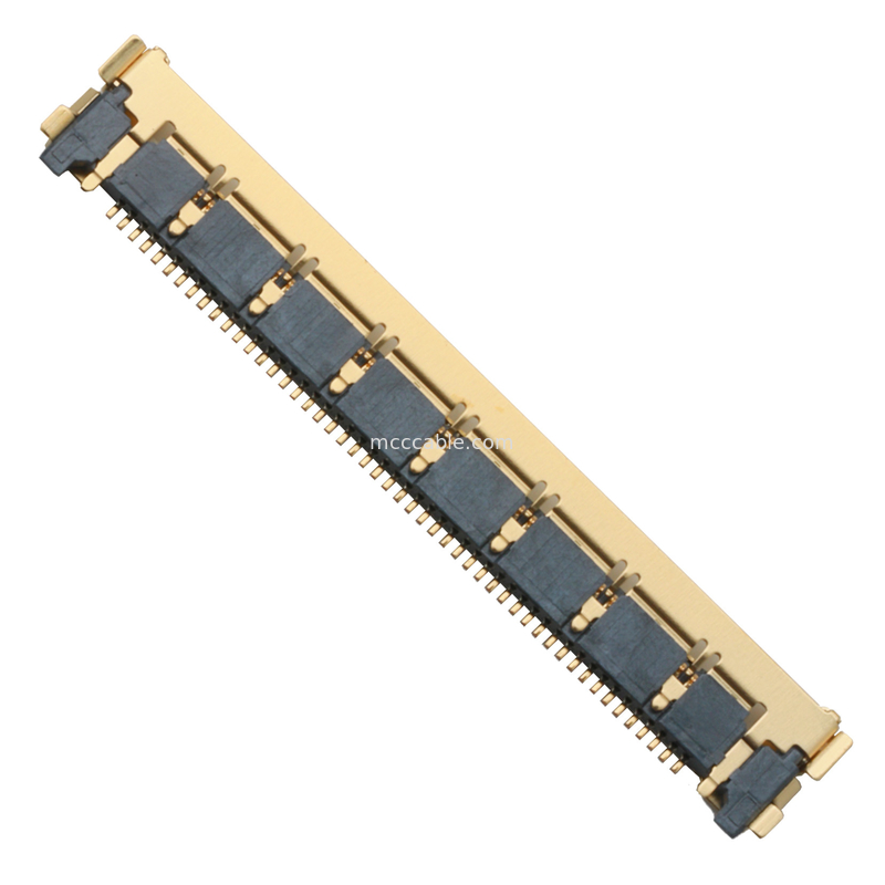50-Pin-Mikro-Koaxial-Anschluss 0,4 mm Tonhöhe 20525-050e-02 Plattenende