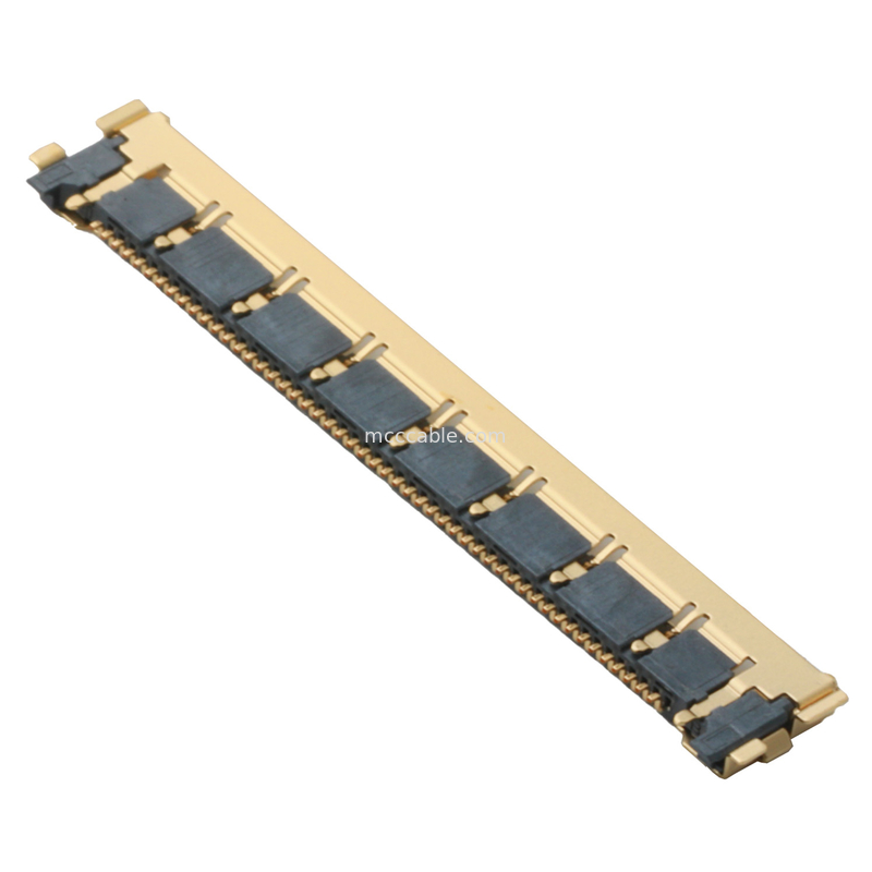 50-Pin-Mikro-Koaxial-Anschluss 0,4 mm Tonhöhe 20525-050e-02 Plattenende