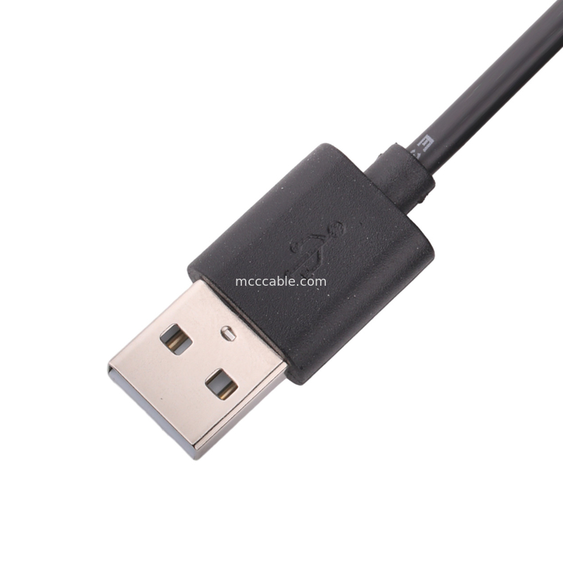 Magnetischer Anschluss an USB 2.0 A / M 4p Ld Penatural Hf Weiß Pvc 45p Rohs