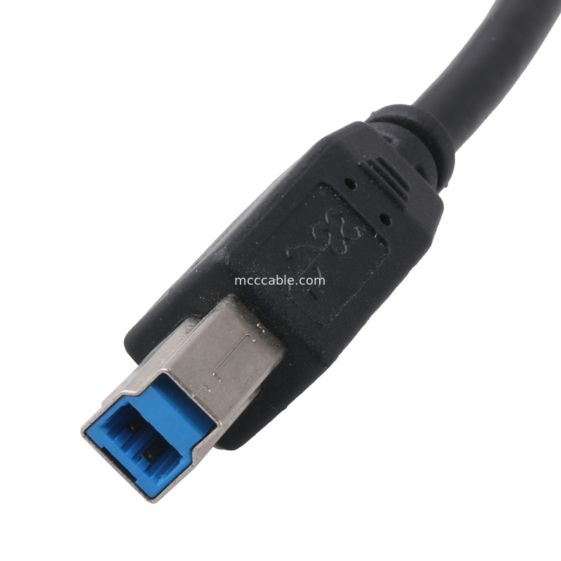 Plug and Play-Drucker-Kabelanschluss USB 3.0 B Männlich auf weiblich USB 3.0 Bm auf Bf
