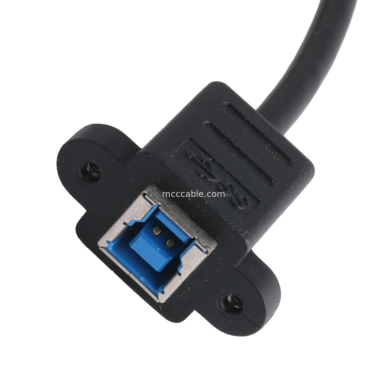 Plug and Play-Drucker-Kabelanschluss USB 3.0 B Männlich auf weiblich USB 3.0 Bm auf Bf