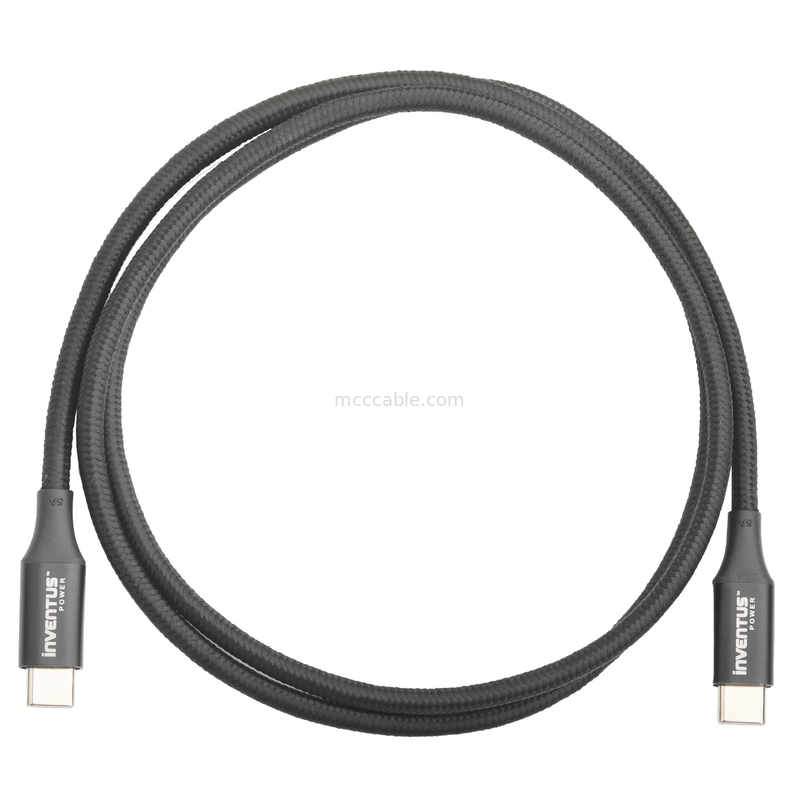 USB Typ C zu USB Typ C Hochgeschwindigkeits-USB-Verlängerungskabel mit geflochtenem Mesh