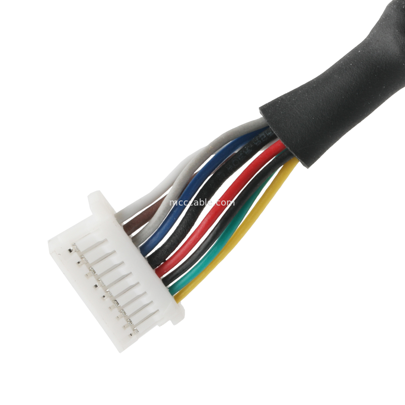 IP67 Wasserdichtes Steckverbinder M16 Weiblich bis SH1.0 9P UL 2464 28AWG*4PR+AEB Kabel ROHS