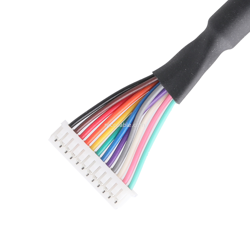 MX1.25-12P Lvds Kabelmontage HSGWP/N 1025-H-12P-N-HF UL20276 28AWG*12C OD 5,5 mm