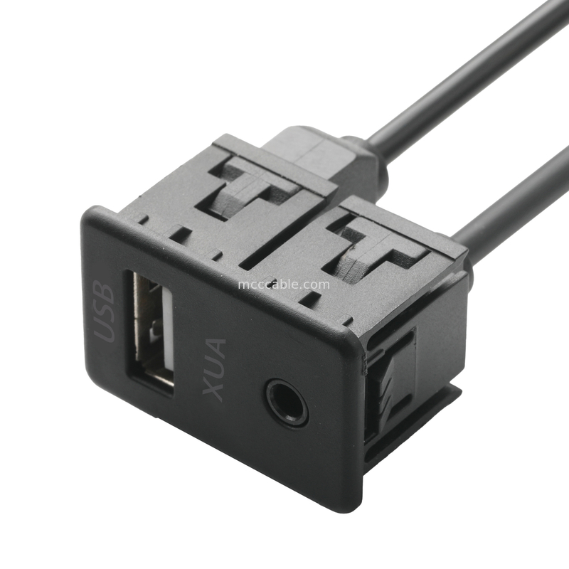 Erweiterungs-Kabel-Jacks 3.5mm ISOBUS männliche Zusatzstereolithographie für Sockel-Kabel O Jack USB