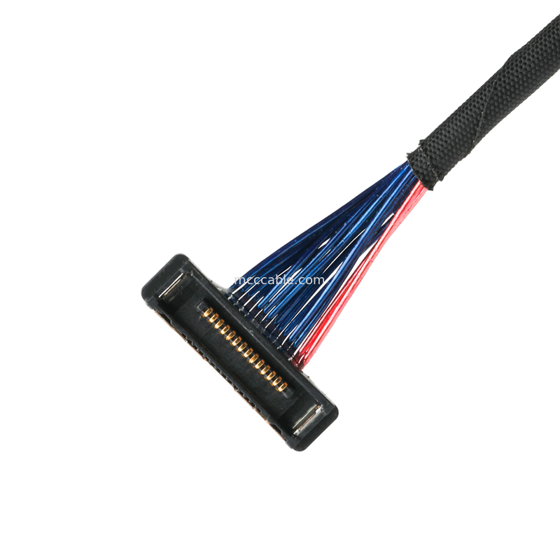 Mikrokoaxialkabel 20380 Steckverbinder 20380-R14T-06 0,4 mm Steckgurt 14P Steckverbinder