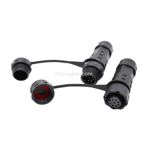Fabrik Mini M12 8Pin wasserdichtes Kreislaufverbindungskabel Stecker Industrie IP67 Schutzgrad wasserdicht Mann/Frau