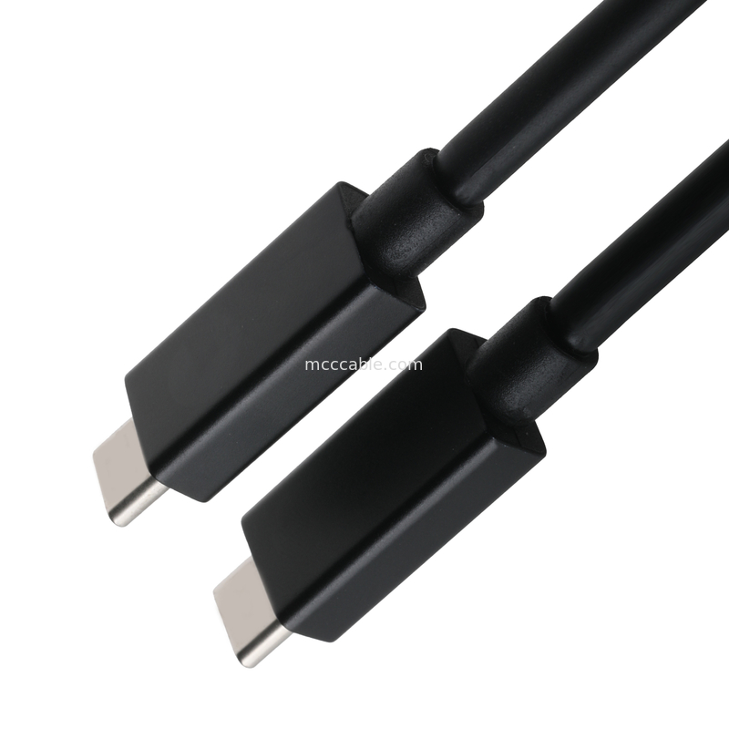 USB Type-C 4.0 40Gbps 240W Super schnelles Laden, auch App und Bildschirmübertragung Datenübertragungslänge Anpassen