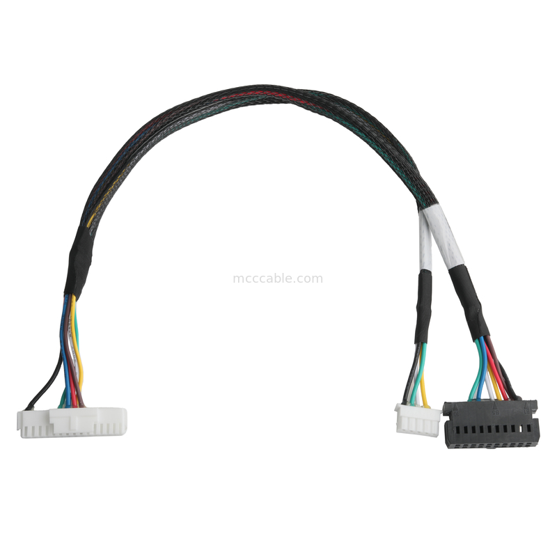 LVDS-KABEL LHE PHSD 30P Picth 2,0 mm bis A2545 20P Picth 2,54 mm Draht UL1007 24AWG Farbe sehen PIN-OUT OEM/ODM