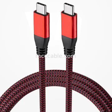 USB 4 zu Thunderbolt zu USB 4 40 Gbps Thunderbolt-Erweiterungskabel USB C Unterstützung PD 100/240W 20V5A 40 Gbps Übertragung
