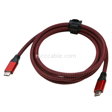 USB 4 zu Thunderbolt zu USB 4 40 Gbps Thunderbolt-Erweiterungskabel USB C Unterstützung PD 100/240W 20V5A 40 Gbps Übertragung