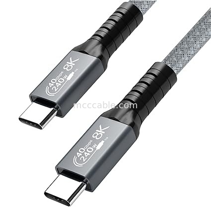 USB c Thunderbolt USB 4 bis USB c USB 4 Hochgeschwindigkeitsübertragung Thunderbolt 4 Kabelprotokolloberfläche OEM/ODM