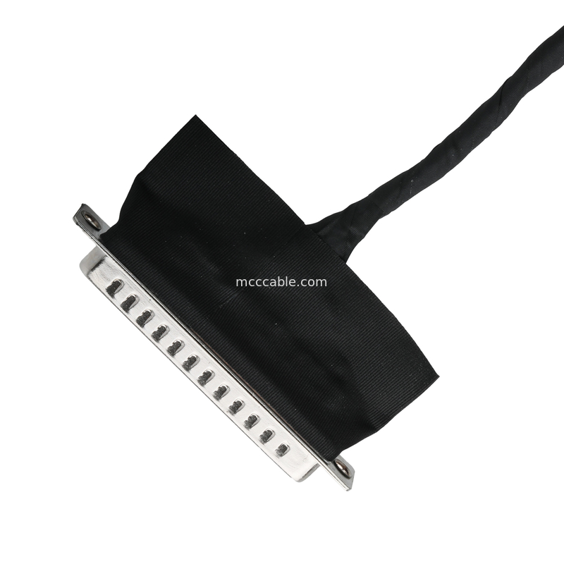 LVDS-Kabelansatz D-SUB Männlich bis Molex 51021-0400 und 20453-240T-01 Drahtanschluss OEM/ODM