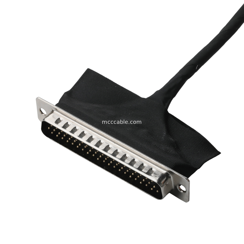 LVDS-Kabelansatz D-SUB Männlich bis Molex 51021-0400 und 20453-240T-01 Drahtanschluss OEM/ODM
