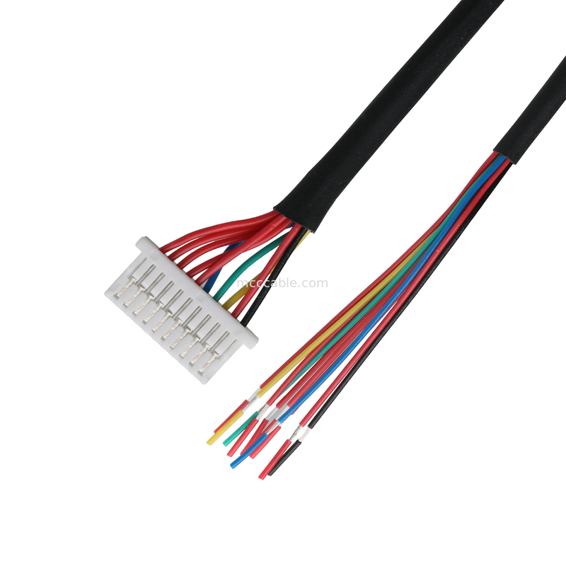 IVDS-Kabel 10P JST SHLP-10V-S-B zu Halbsträngen