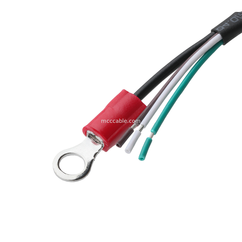 HSG 43645-0400 MX3.0-4P zu Halbstrangdraht und Ring Erdung Kragen LVDS Kabelmontage OEM/ODM