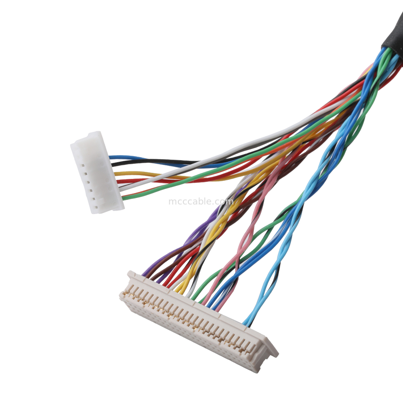DF20A-50DS-1C und Molex 0510210800 zu JAE FI-X30HL 30Pin lvds edp Kabelanschluss OEM/ODM