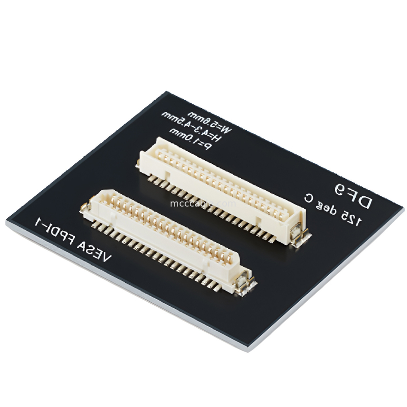 DF9 41P Medizintechnische Drähte für industrielle Zwecke  DF9 41 Pin Screen Display Kabel weibliche Hot Press Flat Connect