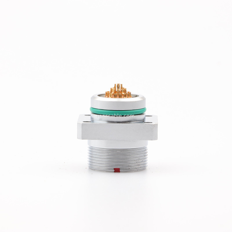 Wasserdichtes Steckverbinder B-Serie ZX 30Pin weibliche Steckdose Industrie-Grade Medizinische Luftfahrt-Umfrage Militärische Spezialsteckverbinder