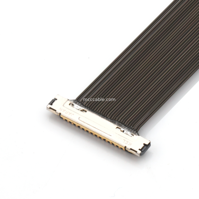 KEL XSLS Serise 30Pin 0,25mm Abstand XSLS20-30P Mikro-Koaxialkabel Anschluss OEM / ODM
